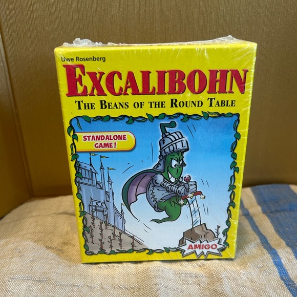 Excalibohn The Beans Of The Round Table Card Game Ages 12+ 3-5 Players New - Picture 1 of 5